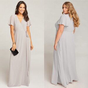 NWT Show Me Your Mumu Noelle Flutter Maxi Wrap Dress Size 2X‎ New With Tags Boho